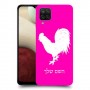 תרנגול כיסוי מגן קשיח בעיצוב אישי עם השם שלך ל Samsung Galaxy A12 יחידה אחת סקרין מובייל