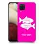 דגים כיסוי מגן קשיח בעיצוב אישי עם השם שלך ל Samsung Galaxy A12 יחידה אחת סקרין מובייל