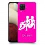 תאומים כיסוי מגן קשיח בעיצוב אישי עם השם שלך ל Samsung Galaxy A12 יחידה אחת סקרין מובייל