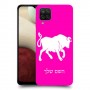 שור כיסוי מגן קשיח בעיצוב אישי עם השם שלך ל Samsung Galaxy A12 יחידה אחת סקרין מובייל