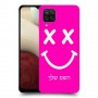 סמיילי כיסוי מגן קשיח בעיצוב אישי עם השם שלך ל Samsung Galaxy A12 יחידה אחת סקרין מובייל