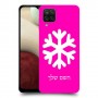 שלג כיסוי מגן קשיח בעיצוב אישי עם השם שלך ל Samsung Galaxy A12 יחידה אחת סקרין מובייל