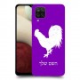 תרנגול כיסוי מגן קשיח בעיצוב אישי עם השם שלך ל Samsung Galaxy A12 יחידה אחת סקרין מובייל