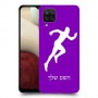 רץ כיסוי מגן קשיח בעיצוב אישי עם השם שלך ל Samsung Galaxy A12 יחידה אחת סקרין מובייל