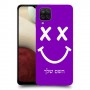 סמיילי כיסוי מגן קשיח בעיצוב אישי עם השם שלך ל Samsung Galaxy A12 יחידה אחת סקרין מובייל
