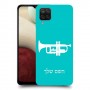חצוצרה כיסוי מגן קשיח בעיצוב אישי עם השם שלך ל Samsung Galaxy A12 יחידה אחת סקרין מובייל