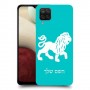 אריה כיסוי מגן קשיח בעיצוב אישי עם השם שלך ל Samsung Galaxy A12 יחידה אחת סקרין מובייל