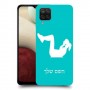אימון ספורט - אישה כיסוי מגן קשיח בעיצוב אישי עם השם שלך ל Samsung Galaxy A12 יחידה אחת סקרין מובייל