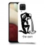 דלי כיסוי מגן קשיח בעיצוב אישי עם השם שלך ל Samsung Galaxy A12 יחידה אחת סקרין מובייל