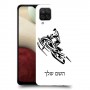 אופנוע שלג כיסוי מגן קשיח בעיצוב אישי עם השם שלך ל Samsung Galaxy A12 יחידה אחת סקרין מובייל