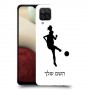 כדורגל - אישה כיסוי מגן קשיח בעיצוב אישי עם השם שלך ל Samsung Galaxy A12 יחידה אחת סקרין מובייל