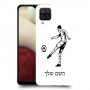 שחקן כדורגל כיסוי מגן קשיח בעיצוב אישי עם השם שלך ל Samsung Galaxy A12 יחידה אחת סקרין מובייל