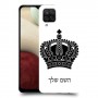 כתר מלכותי כיסוי מגן קשיח בעיצוב אישי עם השם שלך ל Samsung Galaxy A12 יחידה אחת סקרין מובייל