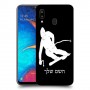 סקִי כיסוי מגן קשיח בעיצוב אישי עם השם שלך ל Samsung Galaxy A20 יחידה אחת סקרין מובייל