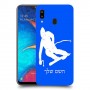 סקִי כיסוי מגן קשיח בעיצוב אישי עם השם שלך ל Samsung Galaxy A20 יחידה אחת סקרין מובייל