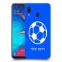 כדורגל - כדור כיסוי מגן קשיח בעיצוב אישי עם השם שלך ל Samsung Galaxy A20 יחידה אחת סקרין מובייל