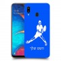 שחקן טניס כיסוי מגן קשיח בעיצוב אישי עם השם שלך ל Samsung Galaxy A20 יחידה אחת סקרין מובייל