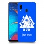 טריאתלון כיסוי מגן קשיח בעיצוב אישי עם השם שלך ל Samsung Galaxy A20 יחידה אחת סקרין מובייל