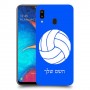 כדורעף - כדור כיסוי מגן קשיח בעיצוב אישי עם השם שלך ל Samsung Galaxy A20 יחידה אחת סקרין מובייל