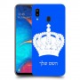 כתר מלכותי כיסוי מגן קשיח בעיצוב אישי עם השם שלך ל Samsung Galaxy A20 יחידה אחת סקרין מובייל