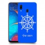 הגה - קפטן - ים כיסוי מגן קשיח בעיצוב אישי עם השם שלך ל Samsung Galaxy A20 יחידה אחת סקרין מובייל