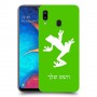 צפרדע טרופית כיסוי מגן קשיח בעיצוב אישי עם השם שלך ל Samsung Galaxy A20 יחידה אחת סקרין מובייל