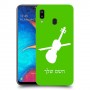כינור כיסוי מגן קשיח בעיצוב אישי עם השם שלך ל Samsung Galaxy A20 יחידה אחת סקרין מובייל