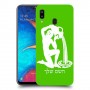 דלי כיסוי מגן קשיח בעיצוב אישי עם השם שלך ל Samsung Galaxy A20 יחידה אחת סקרין מובייל