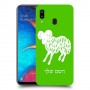 טלה כיסוי מגן קשיח בעיצוב אישי עם השם שלך ל Samsung Galaxy A20 יחידה אחת סקרין מובייל