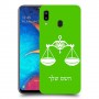מאזניים כיסוי מגן קשיח בעיצוב אישי עם השם שלך ל Samsung Galaxy A20 יחידה אחת סקרין מובייל