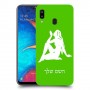 בתולה כיסוי מגן קשיח בעיצוב אישי עם השם שלך ל Samsung Galaxy A20 יחידה אחת סקרין מובייל