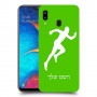 רץ כיסוי מגן קשיח בעיצוב אישי עם השם שלך ל Samsung Galaxy A20 יחידה אחת סקרין מובייל