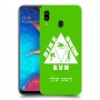 טריאתלון כיסוי מגן קשיח בעיצוב אישי עם השם שלך ל Samsung Galaxy A20 יחידה אחת סקרין מובייל