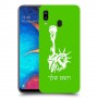 פסל החירות כיסוי מגן קשיח בעיצוב אישי עם השם שלך ל Samsung Galaxy A20 יחידה אחת סקרין מובייל