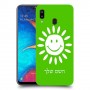 שמש כיסוי מגן קשיח בעיצוב אישי עם השם שלך ל Samsung Galaxy A20 יחידה אחת סקרין מובייל