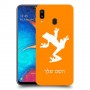 צפרדע טרופית כיסוי מגן קשיח בעיצוב אישי עם השם שלך ל Samsung Galaxy A20 יחידה אחת סקרין מובייל