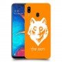 זאב כיסוי מגן קשיח בעיצוב אישי עם השם שלך ל Samsung Galaxy A20 יחידה אחת סקרין מובייל