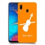 כינור כיסוי מגן קשיח בעיצוב אישי עם השם שלך ל Samsung Galaxy A20 יחידה אחת סקרין מובייל