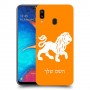 אריה כיסוי מגן קשיח בעיצוב אישי עם השם שלך ל Samsung Galaxy A20 יחידה אחת סקרין מובייל