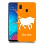 שור כיסוי מגן קשיח בעיצוב אישי עם השם שלך ל Samsung Galaxy A20 יחידה אחת סקרין מובייל