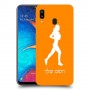 ג'וגלין - אישה כיסוי מגן קשיח בעיצוב אישי עם השם שלך ל Samsung Galaxy A20 יחידה אחת סקרין מובייל