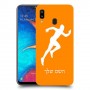 רץ כיסוי מגן קשיח בעיצוב אישי עם השם שלך ל Samsung Galaxy A20 יחידה אחת סקרין מובייל