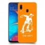 ילד סקייטבורד כיסוי מגן קשיח בעיצוב אישי עם השם שלך ל Samsung Galaxy A20 יחידה אחת סקרין מובייל