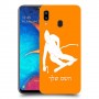 סקִי כיסוי מגן קשיח בעיצוב אישי עם השם שלך ל Samsung Galaxy A20 יחידה אחת סקרין מובייל