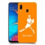 שחקן טניס כיסוי מגן קשיח בעיצוב אישי עם השם שלך ל Samsung Galaxy A20 יחידה אחת סקרין מובייל