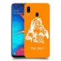 סנטה קלאוס כיסוי מגן קשיח בעיצוב אישי עם השם שלך ל Samsung Galaxy A20 יחידה אחת סקרין מובייל