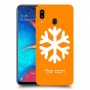 שלג כיסוי מגן קשיח בעיצוב אישי עם השם שלך ל Samsung Galaxy A20 יחידה אחת סקרין מובייל