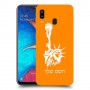 פסל החירות כיסוי מגן קשיח בעיצוב אישי עם השם שלך ל Samsung Galaxy A20 יחידה אחת סקרין מובייל