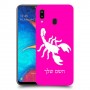 עקרב כיסוי מגן קשיח בעיצוב אישי עם השם שלך ל Samsung Galaxy A20 יחידה אחת סקרין מובייל