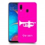 חצוצרה כיסוי מגן קשיח בעיצוב אישי עם השם שלך ל Samsung Galaxy A20 יחידה אחת סקרין מובייל